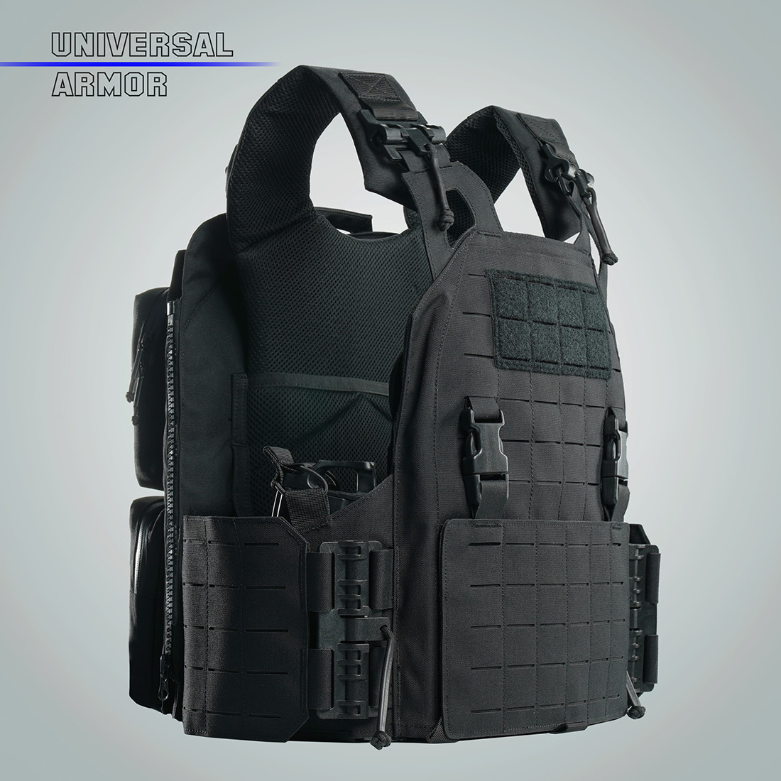 TacticalXmen Level IV Plates Rifle Rated Body Armor with Laser Cut