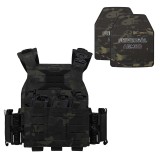 TacticalXmen Level IV Rifle Rated Body Armor with Quick Release Plate Carrier