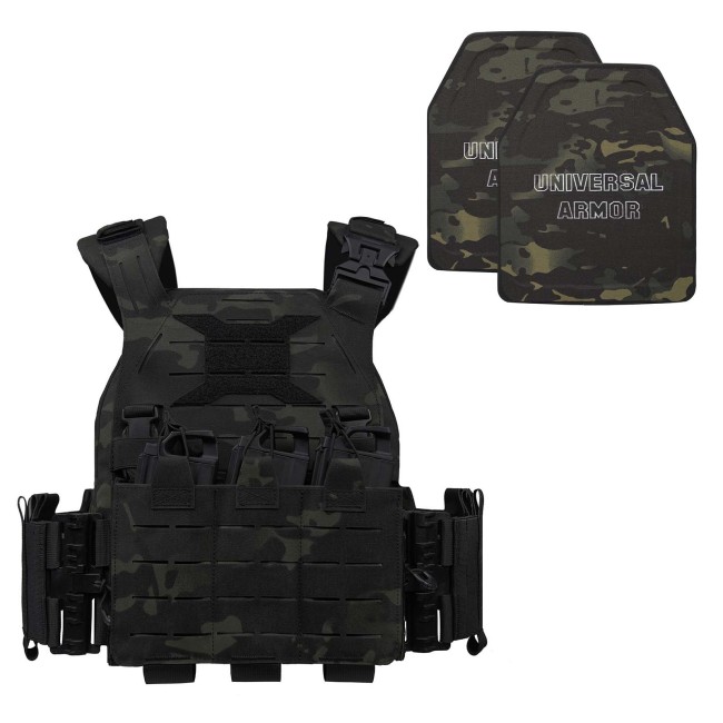 TacticalXmen NIJ Certified Level IV Rifle Rated Body Armor with Quick