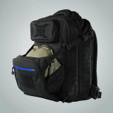 TacticalXmen UTA M-Modular Multifunctional Pangoli Tactical Shoulders Backpack MOLLE System with Level 3A Plate (Black)
