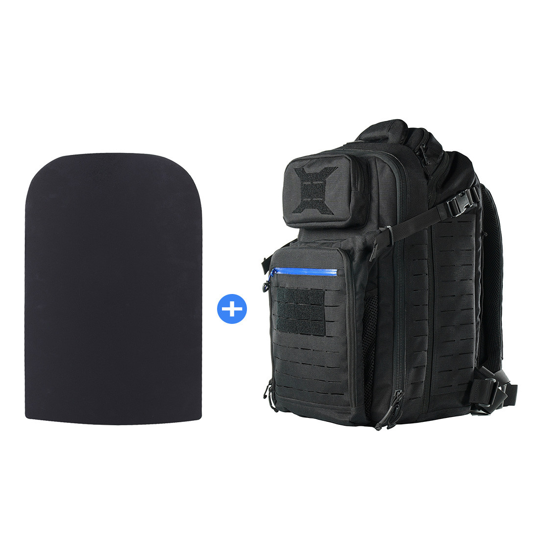 TacticalXmen Modular Tactical Backpack MOLLE System with Level IIIA