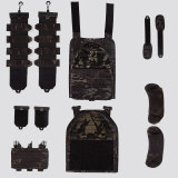 TacticalXmen Lightweight Quick-release Multifunctional MOLLE Tactical Vest
