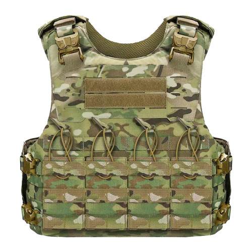 TacticalXmen UTA Quick-release Tactical Vest with Molle System and Mag Pouch (MC)