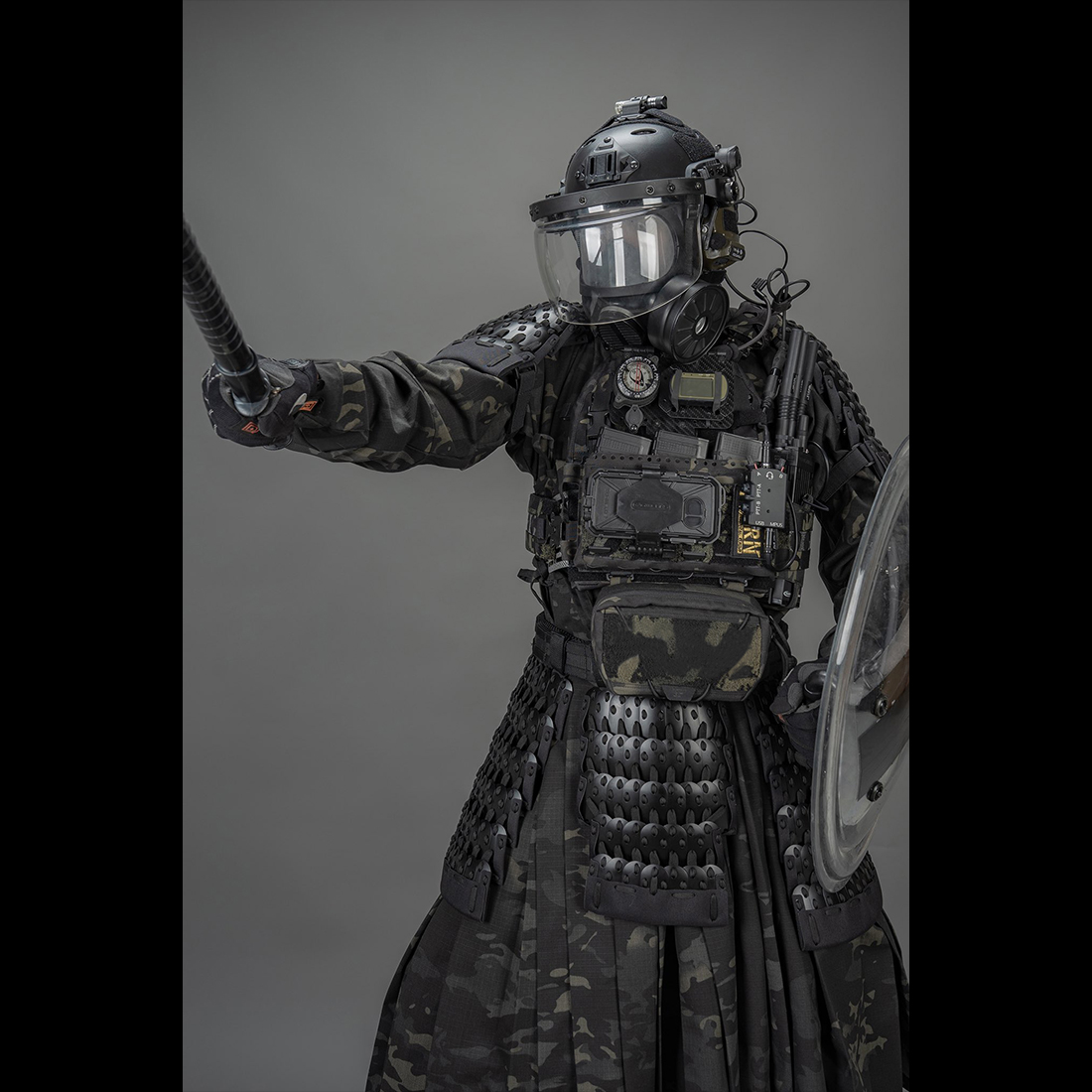 個人装備 MILITARY STYLE SAM Original armor Red ( No.O-060 ) / Samurai Warrior Replica