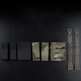 TacticalXmen  9MM & 5.56MM Tactical Triple Mag Pouch Multifunctional Extension Pack