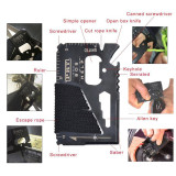 TacticalXmen 10-in-1 Survival Gear Kit Outdoor Emergency SOS Survive Tool for Wilderness Trip Cars Hiking Camping Gear