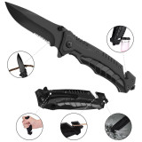 TacticalXmen 10-in-1 Survival Gear Kit Outdoor Emergency SOS Survive Tool for Wilderness Trip Cars Hiking Camping Gear