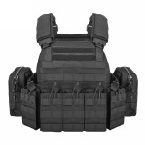 TacticalXmen Detachable MOLLE Plate Carrier Tactical Vest