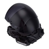TacticalXmen Cyberpunk Helmet Mask Cyberpunk Futuristic Helmet  Cyberpunk Mask techwear with Light