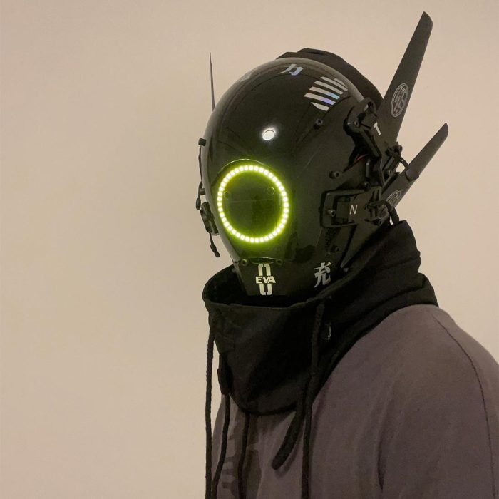 TacticalXmen Cyberpunk Helmet Mask Cyberpunk Futuristic Helmet