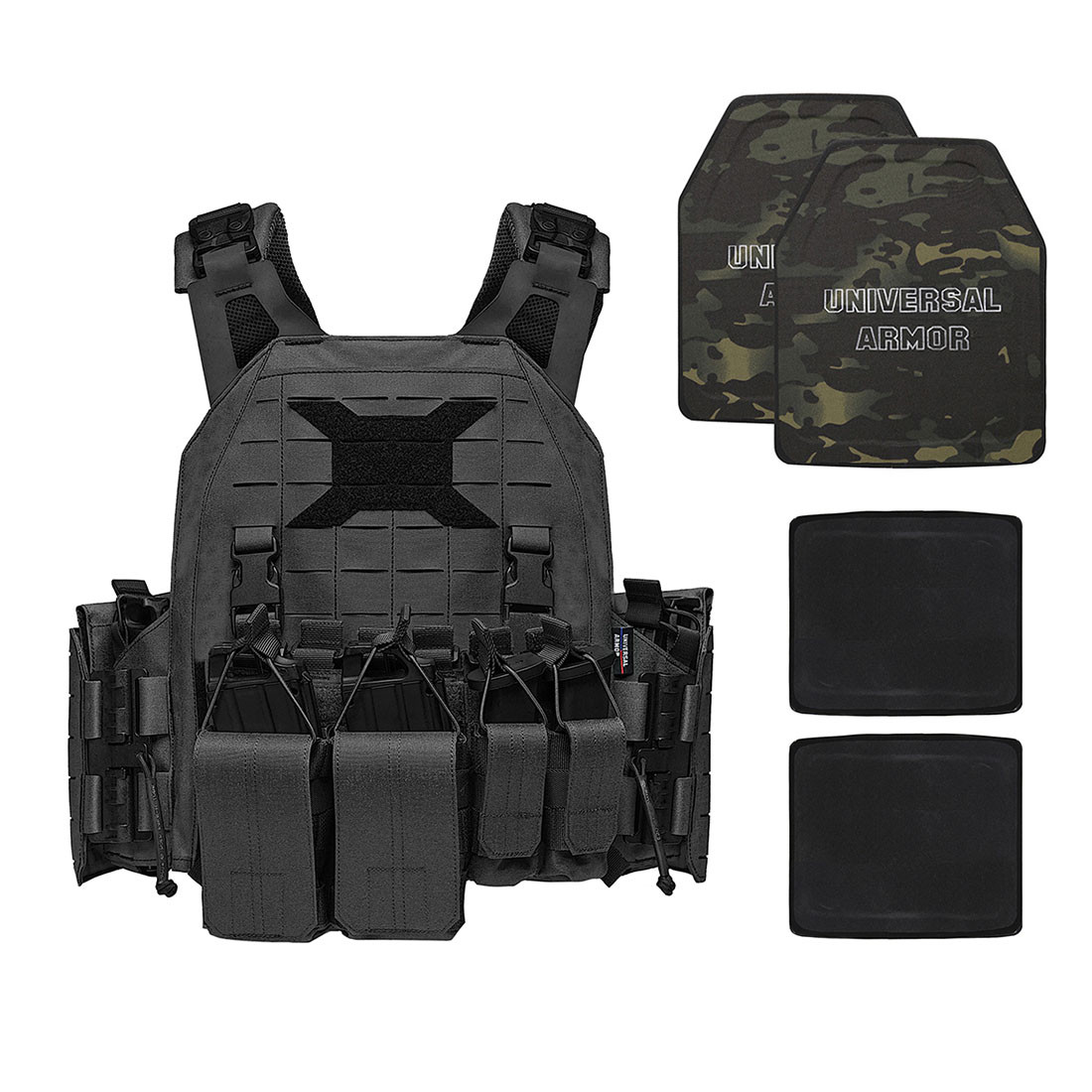 USD 649.99 TacticalXmen Level III Body Armor and Plate Carrier