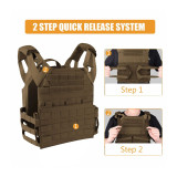 TacticalXmen Lightweight Military Armor Tactical Vest