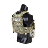 Outdoor Military Tactical Armor Warriors Protective Vest + Chest Hanging Kit