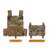 TacticalXmen Quick-release Protective Plate Carrier Tactical Vest