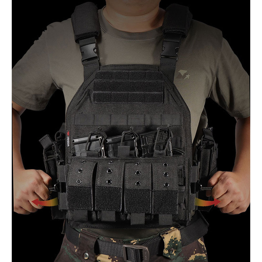 US$ 649.99 - TacticalXmen Level III Body Armor and Plate Carrier Package 