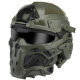 TacticalXmen HL-98 Tactical Helmet with Built-in Communication Earphone