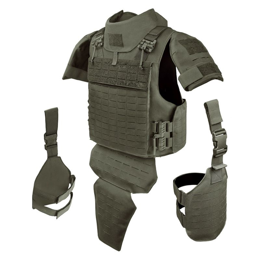 Universal Armor Heavy Tactical Armor Full Set Level ⅢA
