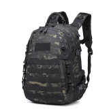 black tactical backpack