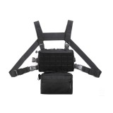 TacticalXmen Multi-purpose Molle Tactical Outdoor Commuter Vest Accessory Chest Pack