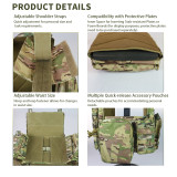 TacticalXmen 6094 Outdoor Multifunctional Tactical Vest