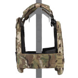 TacticalXmen PlateFrame Modular Hollow Lightweight Tactical Vest Jacket with Heat Dissipation Lining