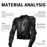 TacticalXmen Tactical Outdoor Off-Road Motorcycle Armor Suit with Level III Cut-Resistant Tactical Gloves