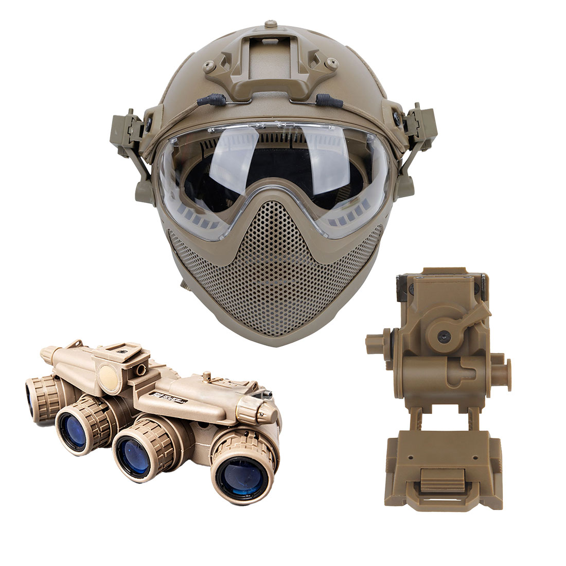 Navigator Multifunctional Combination Helmet with Four
