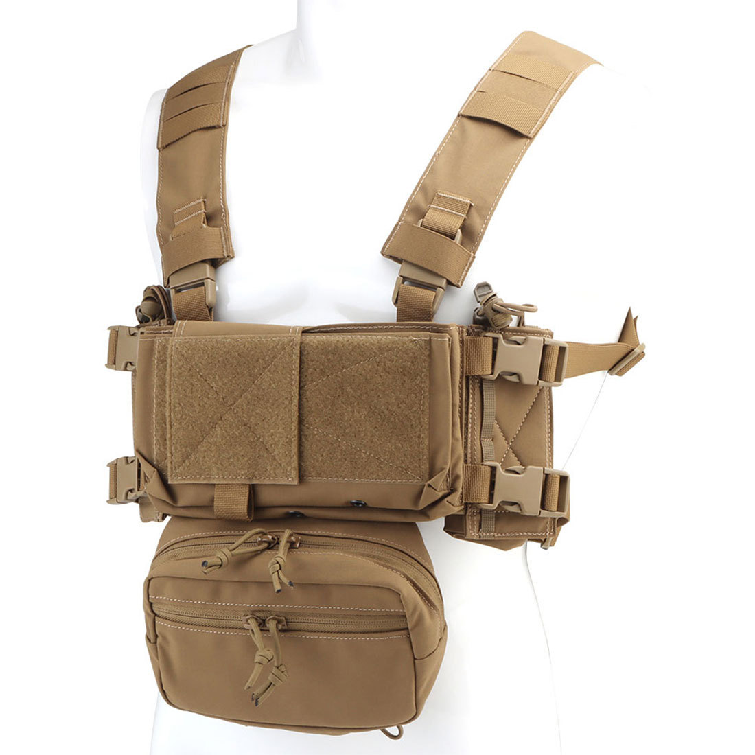Tactical Multi-functional Expandable Chest Rig with Quick Detach System ...