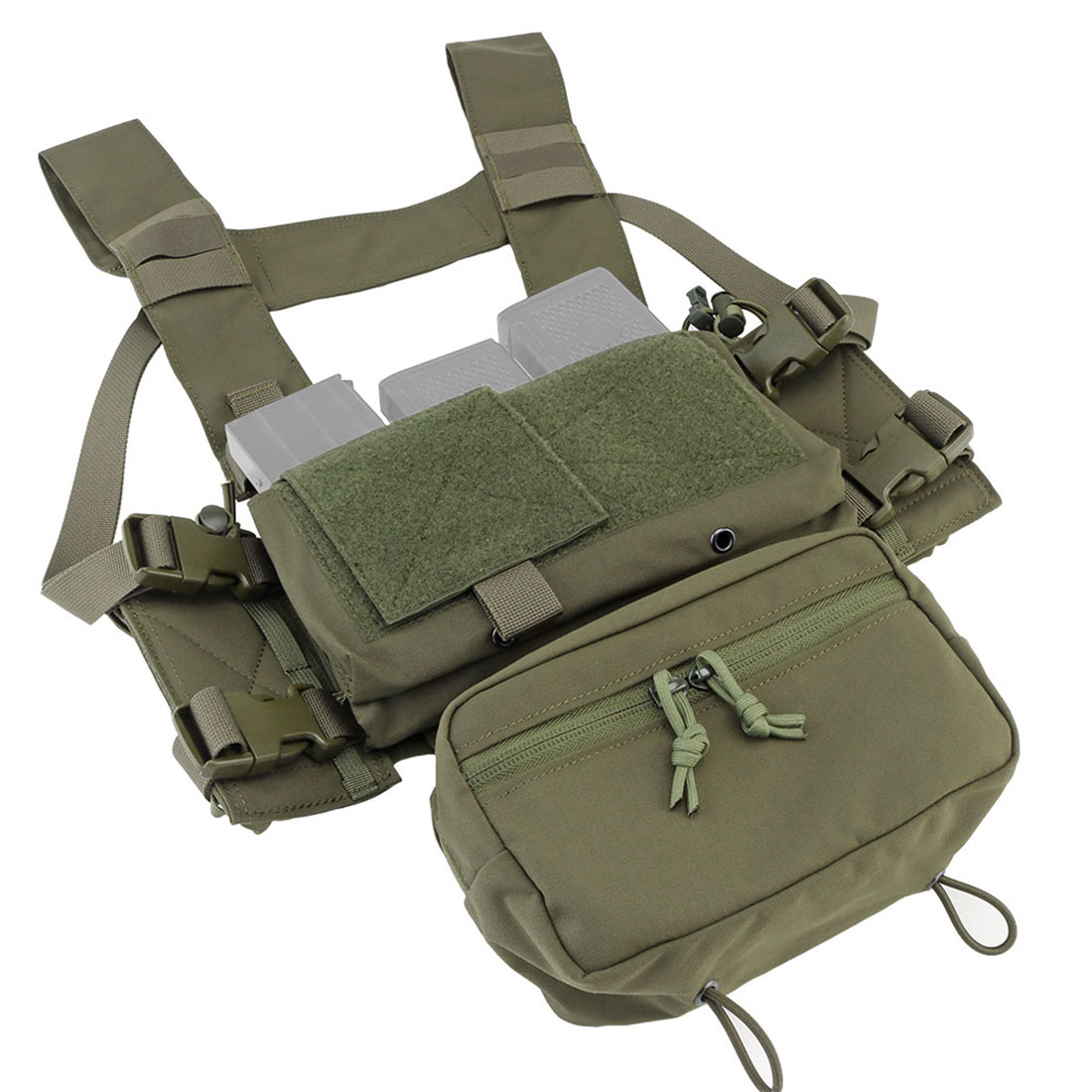 MOLLE Compatible Hydration Bladder Carrier Tactical Hydration Pack 2L ...