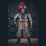 TacticalXmen Retro Style Ancient Lamellar Armor Outfit with Helmet