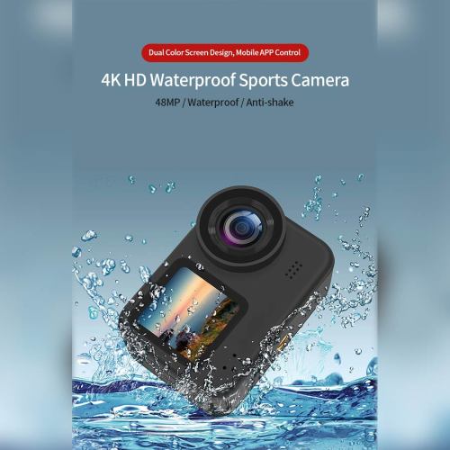 TacticalXmen 4K Sports Camera Waterproof Anti-shake Cycling Hunting Travel Camcorder