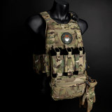 TacticalXmen FCSK 3.0 Low-Visibility Lightweight Quick-Release Tactical Vest Set