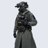 TacticalXmen BACRAFT Outdoor Tactical Long Coat Training Cloak with Hood