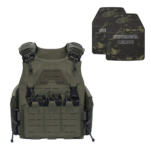 TacticalXmen Level IV Rifle Rated Body Armor with ALFA Plate Carrier