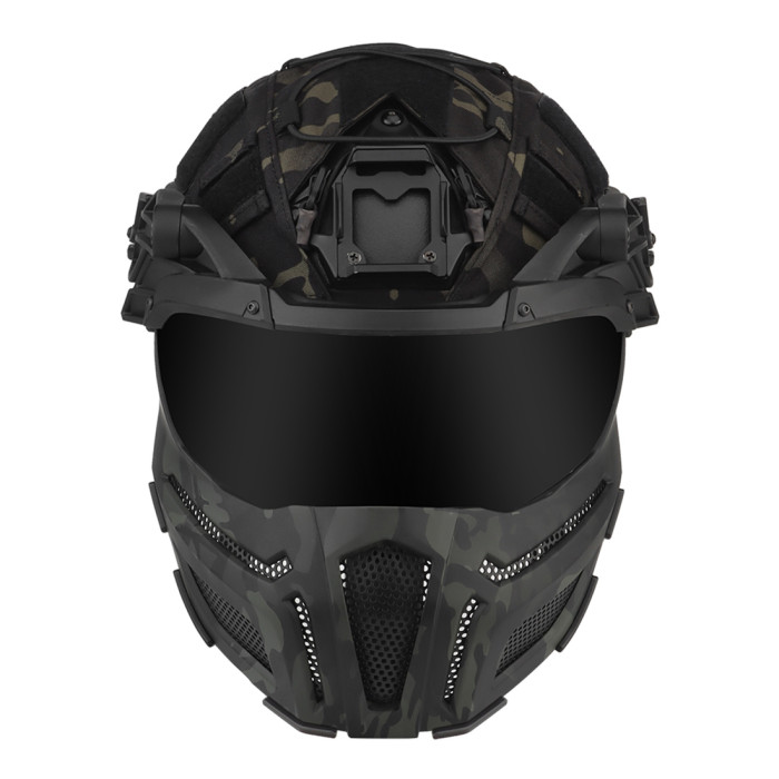 full face tactical helmet motorcycle Paintball Mask Anti Fog,Airsoft Mask Face,Tactical Mask, Goggles with Removable Mask for Men Women (2Clear) : Sports & Outdoors Fits for head circumference about 54 Tactical Helmet Protective Goggles FAST