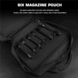 TacticalXmen Tactical Gear Bag Elastic Retention Strap High-Capacity Multi-Functional Anti-Theft Bag