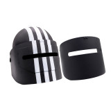 TacticalXmen MASKA-1SCH Metal Face Mask Cover Shield Helmet with BACRAFT Reflective Tapes Instructor Tactical Uniform