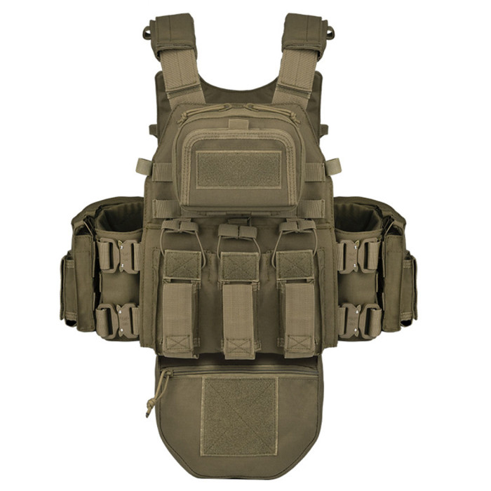 MOLLE Buckle Tactical Vest Multi-function Full Protection Quick-release  Outdoor Gear-TacticalXmen