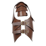 TacticalXmen Medieval Renaissance Vintage Leather Shoulder Armor