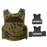 TacticalXmen NIJ IIIA Level Outdoor Portable Adjustable Quick Release MOLLE Tactical Plate & Protective Vest Suit