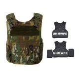 TacticalXmen NIJ IIIA Level Outdoor Portable Adjustable Quick Release MOLLE Tactical Plate & Protective Vest Suit