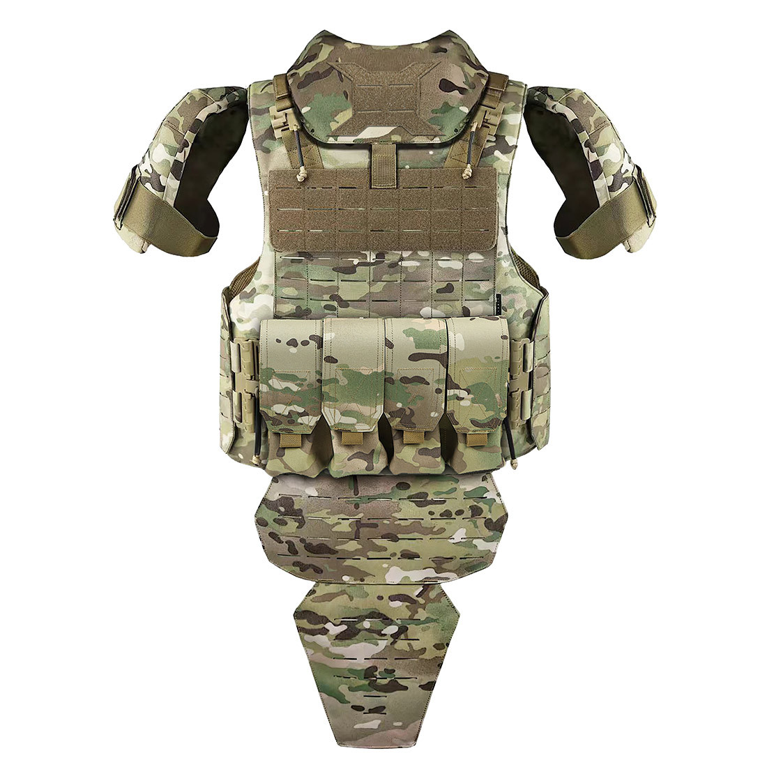 UTA UNIVERSAL TACTICAL ALLIANCE Rhino D-Defense Fortress Tactical Vest ...