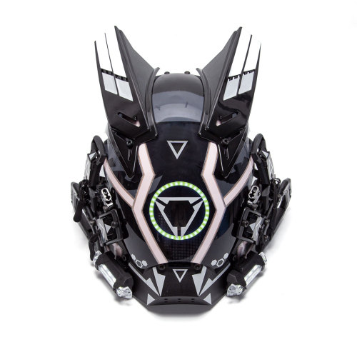 TacticalXmen Rechargeable Future Punk Mask Cosplay Prop for Halloween Parties