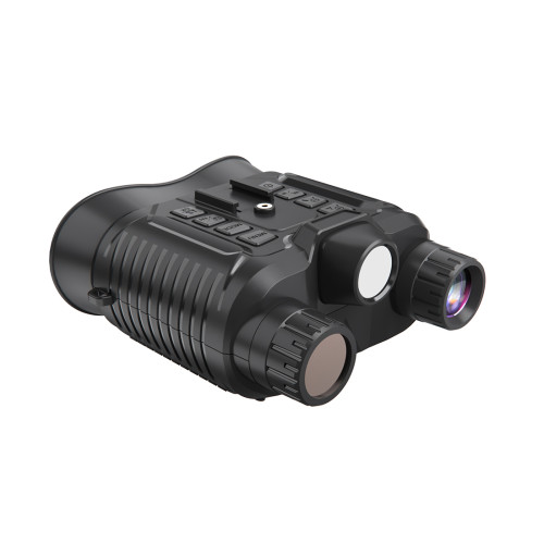 TacticalXmen NV8161 4K HD Head-mounted Binocular Infrared Digital Night Vision Camera with Tactical Light (32G Memory)