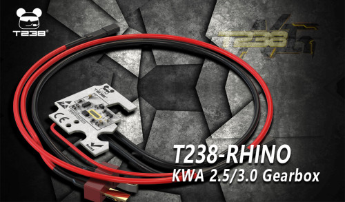 T238 Rhino Programmable ETU MOSFET Active Braking Overheat Protection For AIRSOFT KWA 2.5/3.0