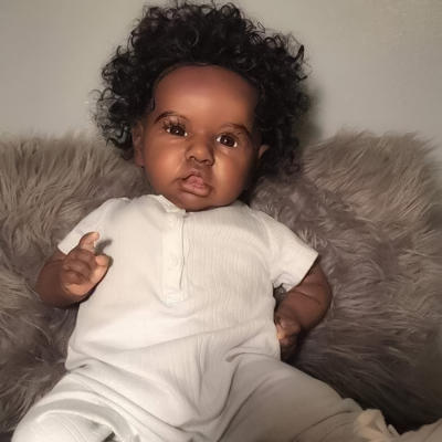 African American Hyper Realistic And Lifelike Reborn Baby Dolls
