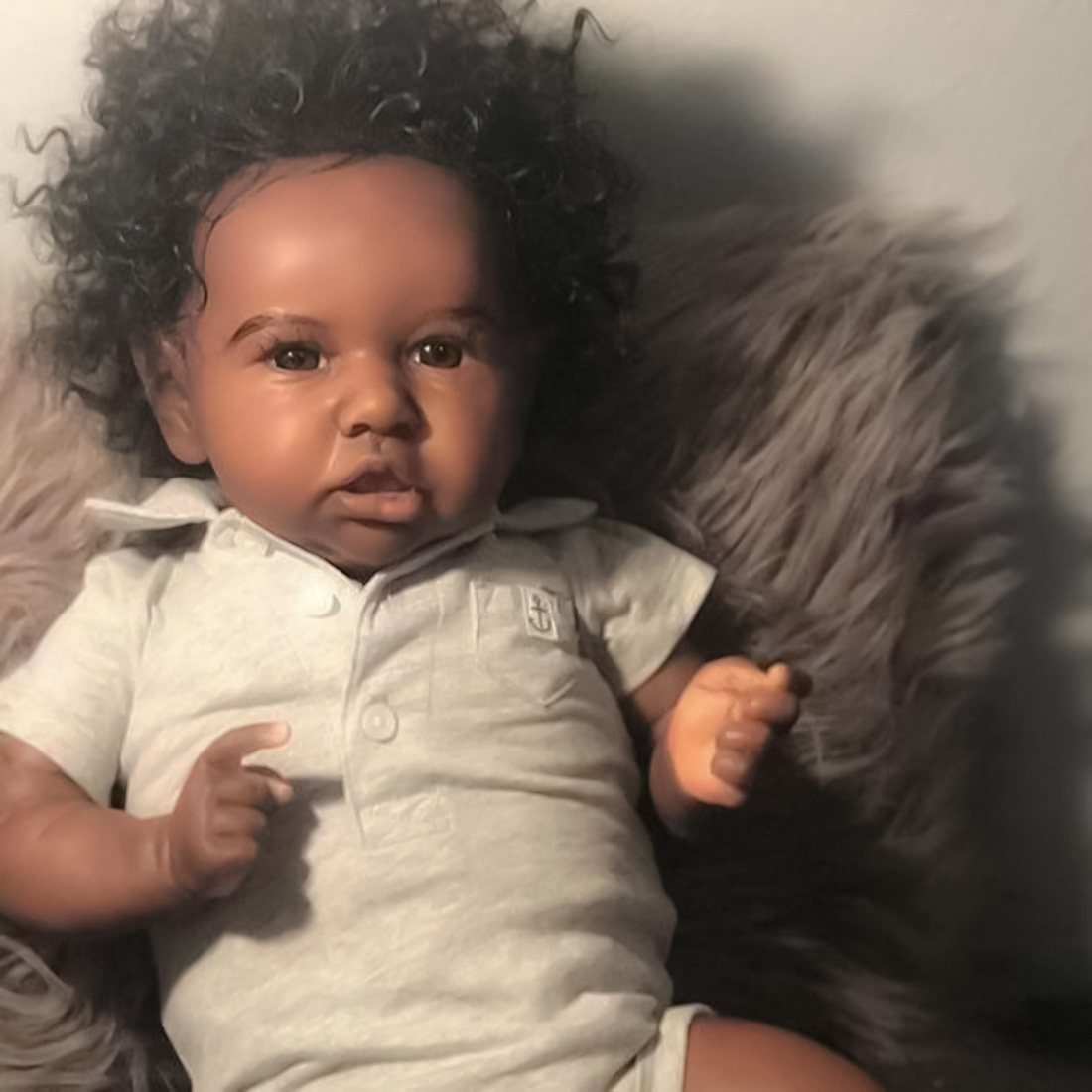 black silicone reborns