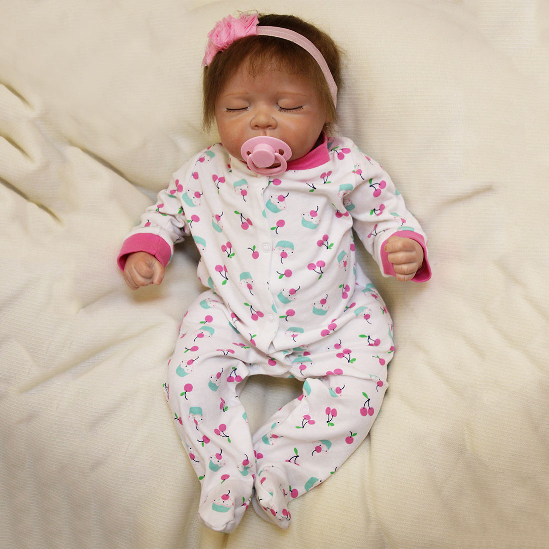 Us 111 99 19 Series Ydk Adorable Cloth Body Reborn Baby Doll