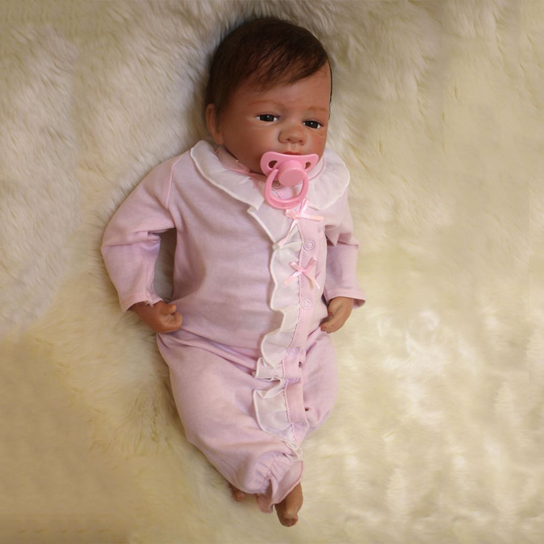 Us 111 99 20 Series Ydk Adorable Cloth Body Reborn Baby Doll