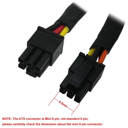 US$ 8.90 - COMeap HDD SATA Power Cable Replacement Right-Angle SATA 15 Pin  x2 to Mini 6 Pin ATX Adapter for Dell Inspiron 3653 3650 Series Compatible  Part No. GP2JM 14.5-inch(37cm) - m.comeap.com